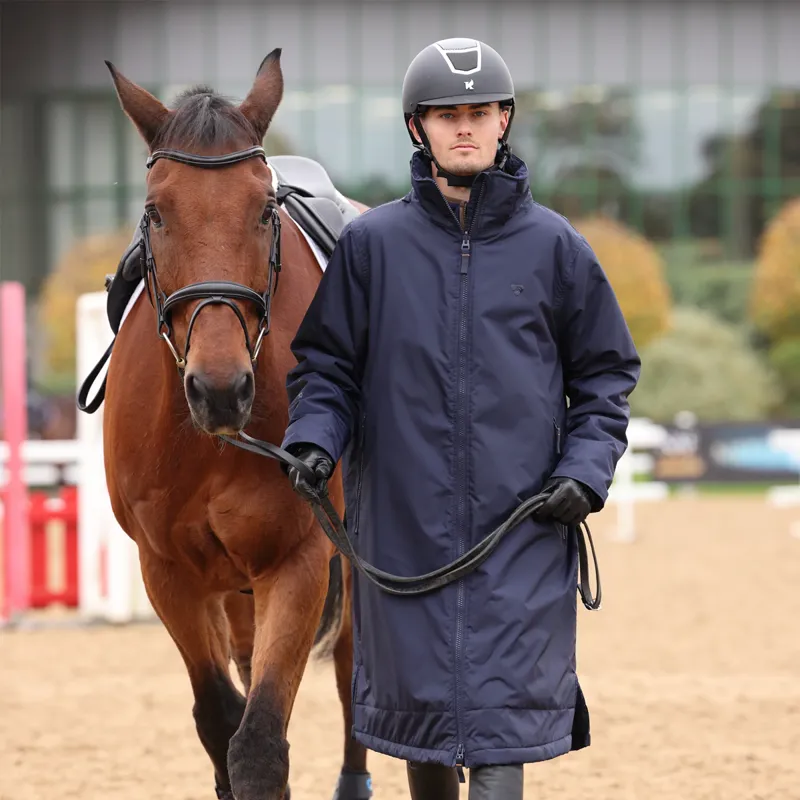 Aubrion Core Unisex All Weather Robe - Navy-1