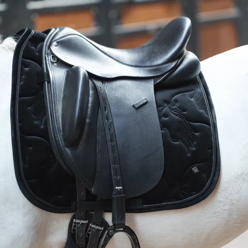 Imperial Riding Lexy Dressage Saddlepad - Black-1