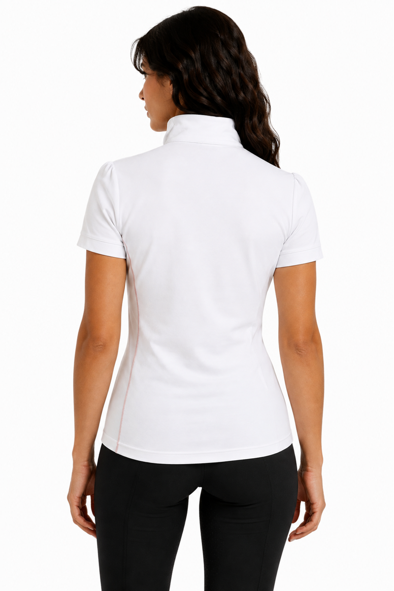 Kingsland Hokusai Ladies Show Shirt - White-1