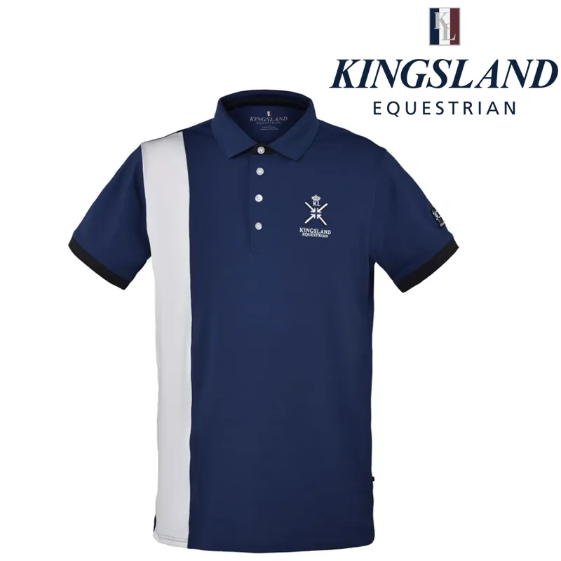 Kingsland Brunswick Mens Polo Shirt - Depths Blue