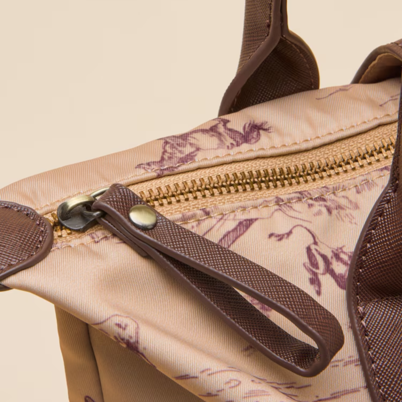 Joules Edie Zip Top Shopper Bag - Neutral Rodeo-8