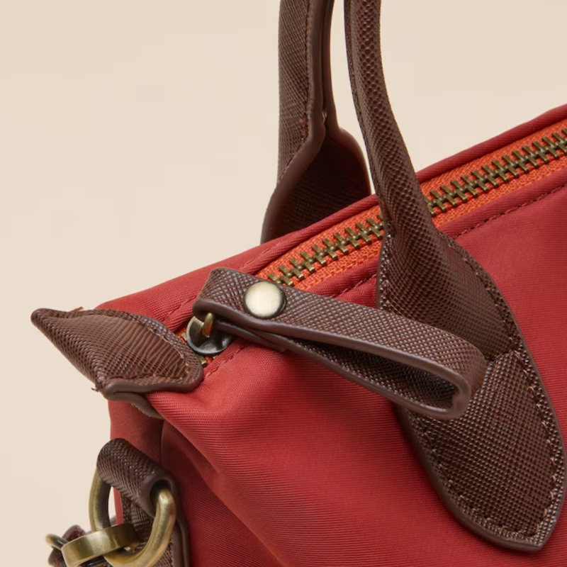 Joules Edie Crossbody Bag - Rust-8