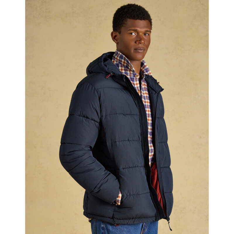 Joules Men's Croft Coat - Navy-6
