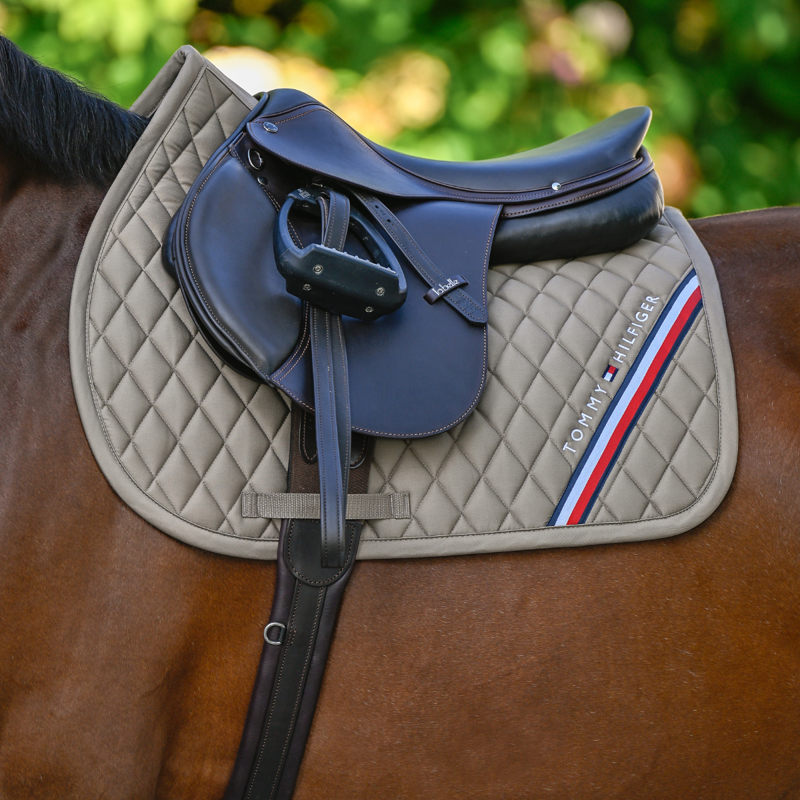 Tommy Hilfiger Stanford Jumping Saddlepad - Taupe-2