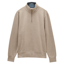 Joules Men's Alistair Quarter Zip Sweatshirt - Oatmeal