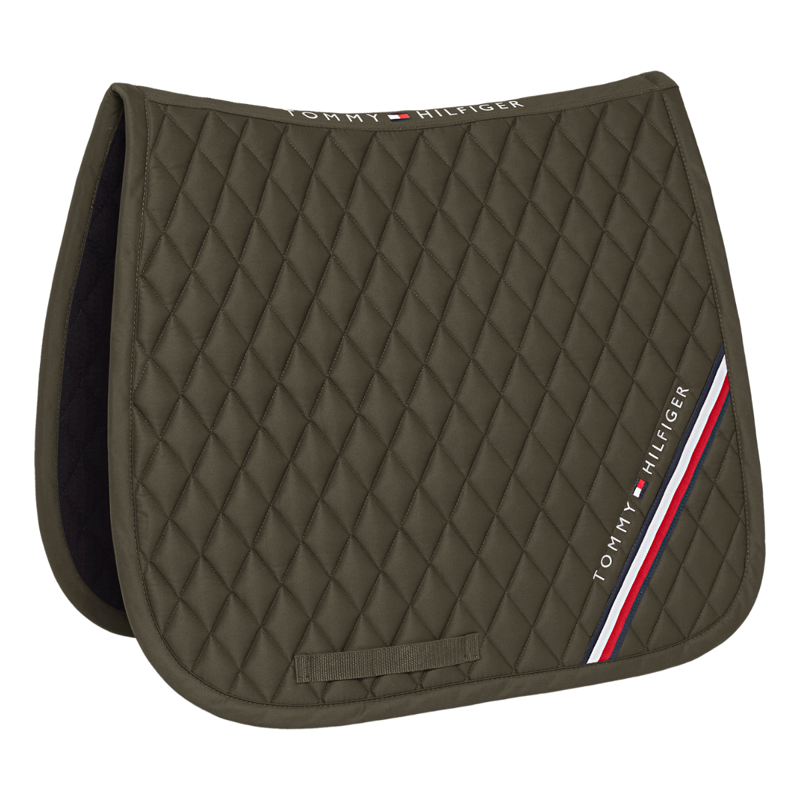 Tommy Hilfiger Stanford Dressage Saddlepad - Camo Green-1