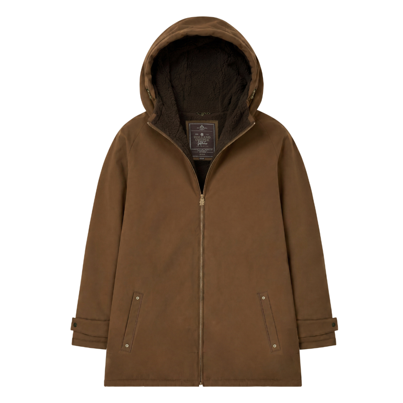 Holland Cooper One-Size Waterproof Jacket - Chestnut-8