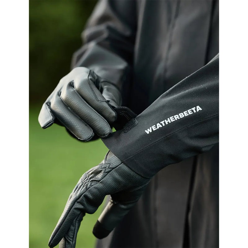 WeatherBeeta Windbreaker Reflective Longline Riding Jacket - Blackberry-7