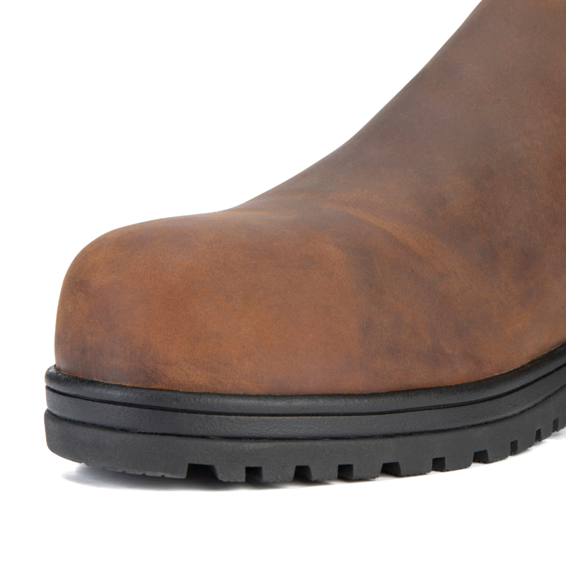 Shires Moretta Adriano Safety Boots - Brown-9