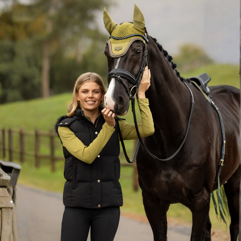 LeMieux Margot Hooded Gilet - Black-7
