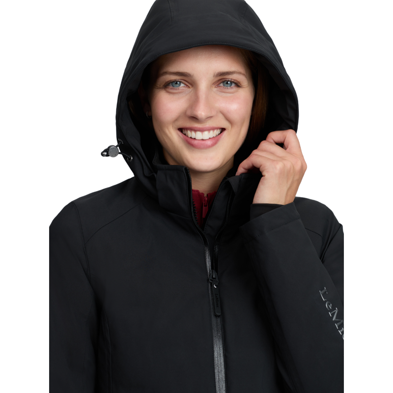 LeMieux Brooke 3 in 1 Waterproof Hybrid Jacket - Black-7