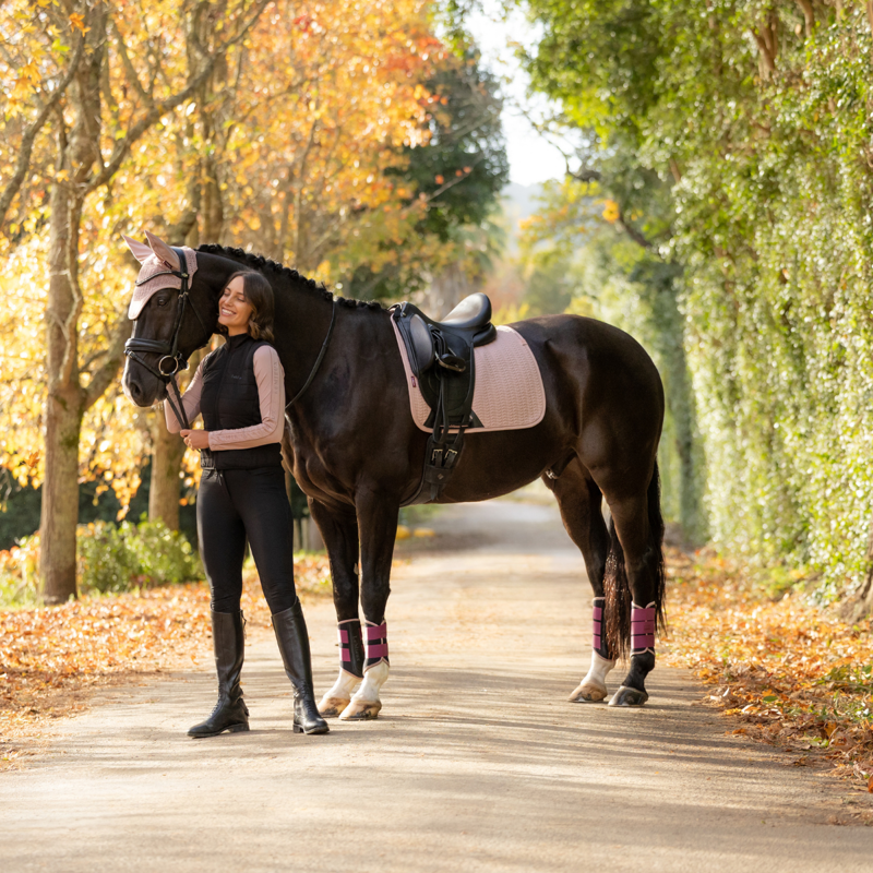 LeMieux Essence Dressage Square - Wild Rose-7