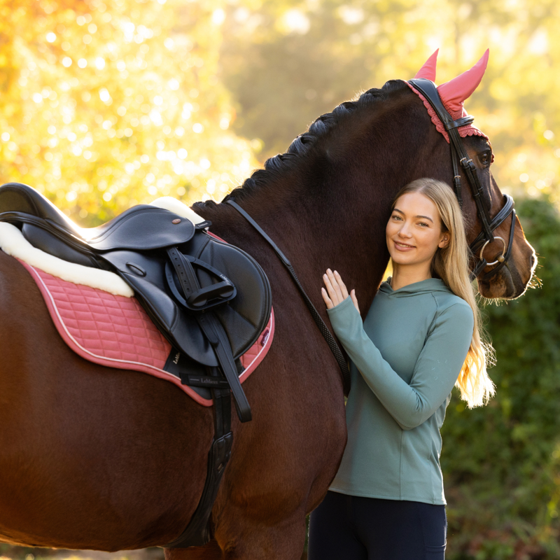 LeMieux Heidi Hooded Mid Layer - Aloe-9