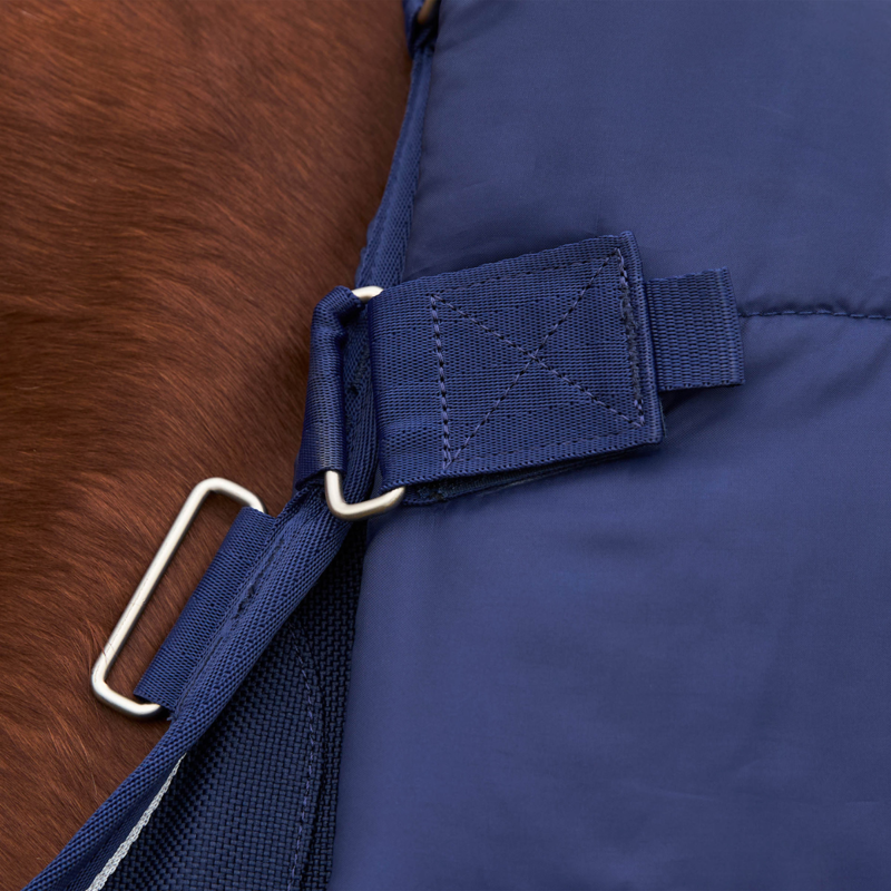 WeatherBeeta ComfiTec Ultra Detach-A-Neck 360g Turnout Rug - Navy-8