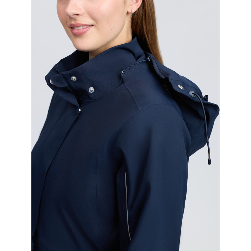LeMieux Stormwear Performance Riding Coat - Navy-3