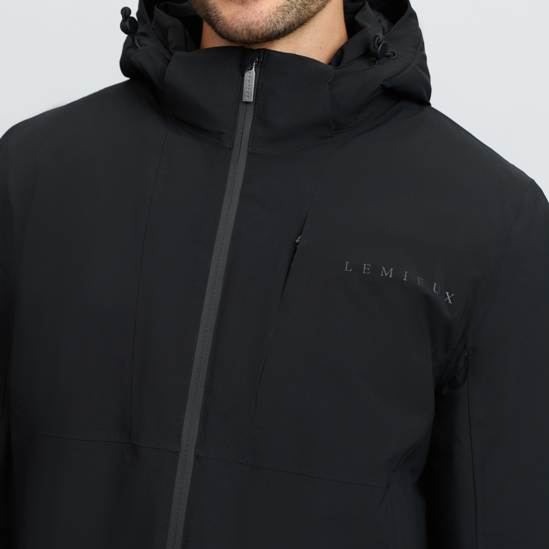 LeMieux Men's Waterproof Training Coat - Black-7