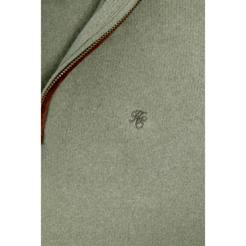 Holland Cooper Country Quarter Zip Knit - Sage-8