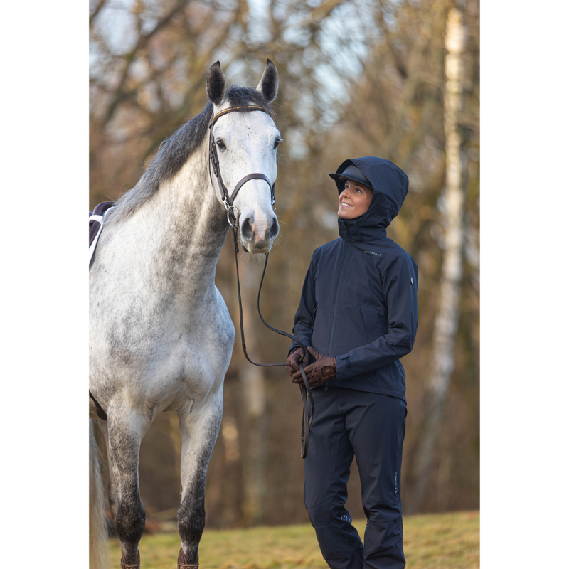 Stierna Storm Rain Jacket - Midnight Navy-11
