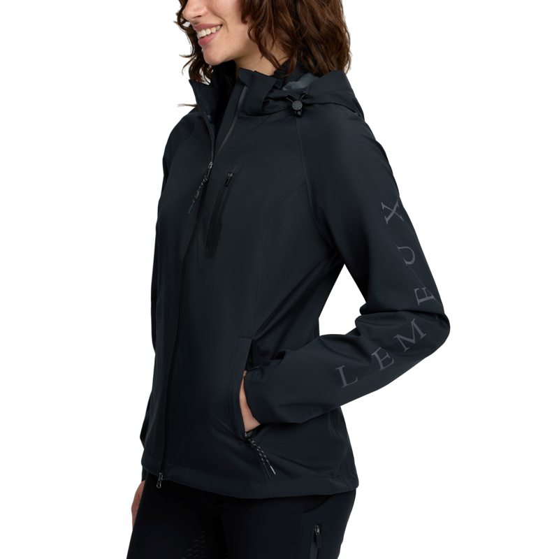 LeMieux Athena Waterproof Lightweight Jacket - Black-2
