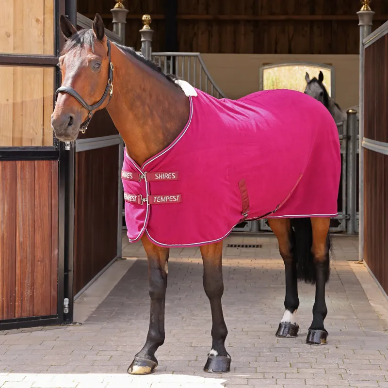 Shires Tempest Original Fleece Rug - Maroon