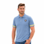 Horseware Mens Pique Polo Shirt - Vintage Blue