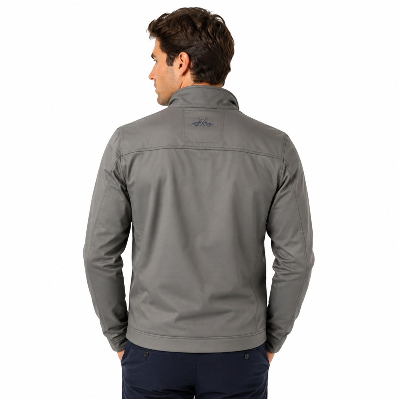 HV Polo Men's Josh Softshell Jacket - Charcoal-1