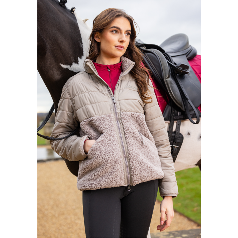 LeMieux Alissa Hybrid Fleece - Ash-5