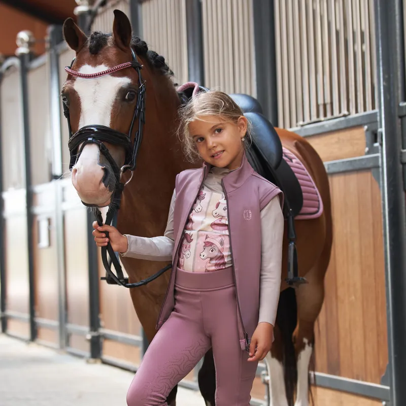 Imperial Riding Kids Enjoy Frosty Top - Taupe-2