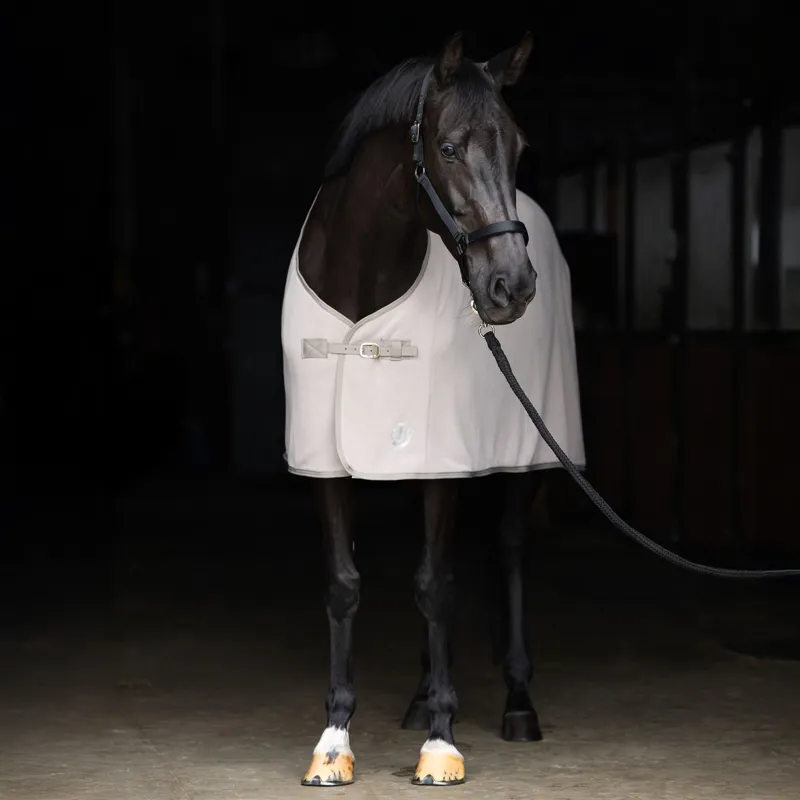 Imperial Riding Fundamental Basic Fleece Rug - Taupe-1