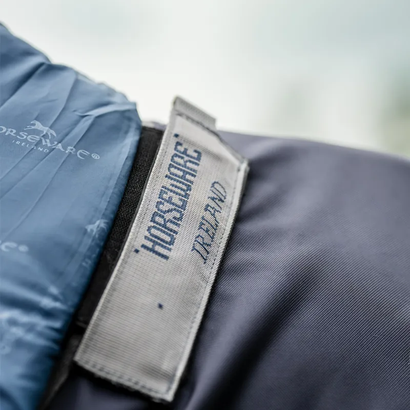 Horseware Rambo Optimo Plus 0g - Navy/Thunderstorm Grey/Silver-5