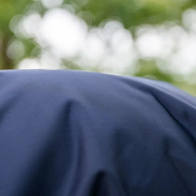 Horseware Rambo Supreme 1680D Turnout Plus 50g - Navy/Thunderstorm Grey/Silver-7