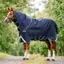 Horseware Rambo Supreme 1680D Turnout Plus 50g - Navy/Thunderstorm Grey/Silver