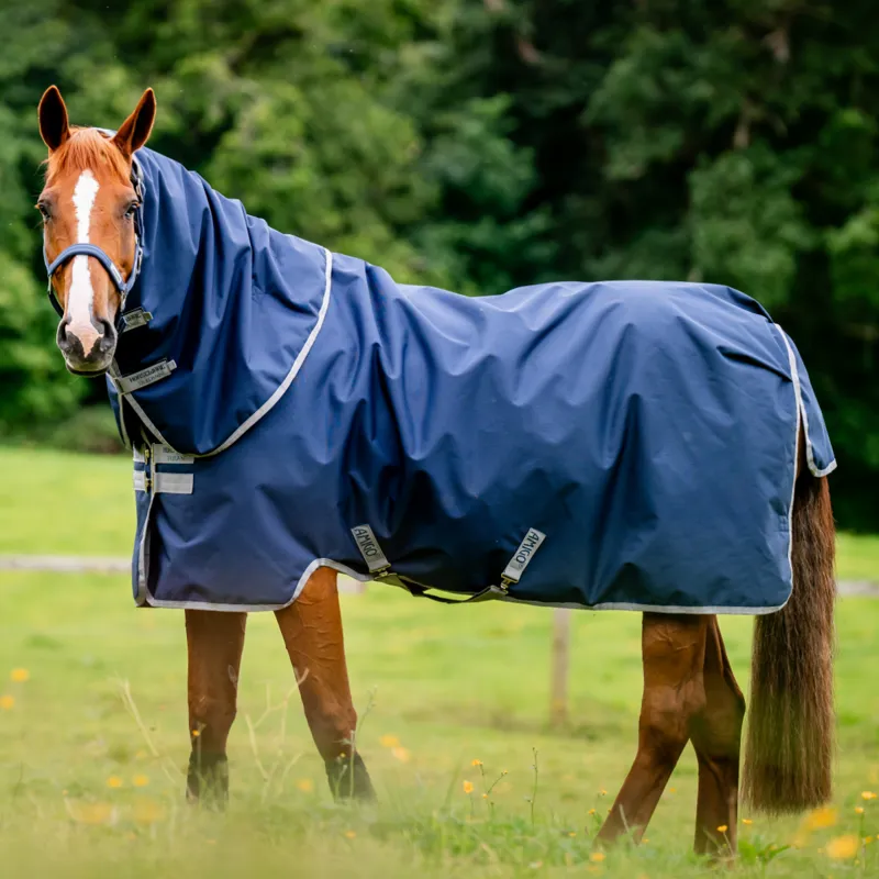 Horseware Amigo Ripstop 900 Plus 200g Turnout Rug - Navy/Titanium Grey