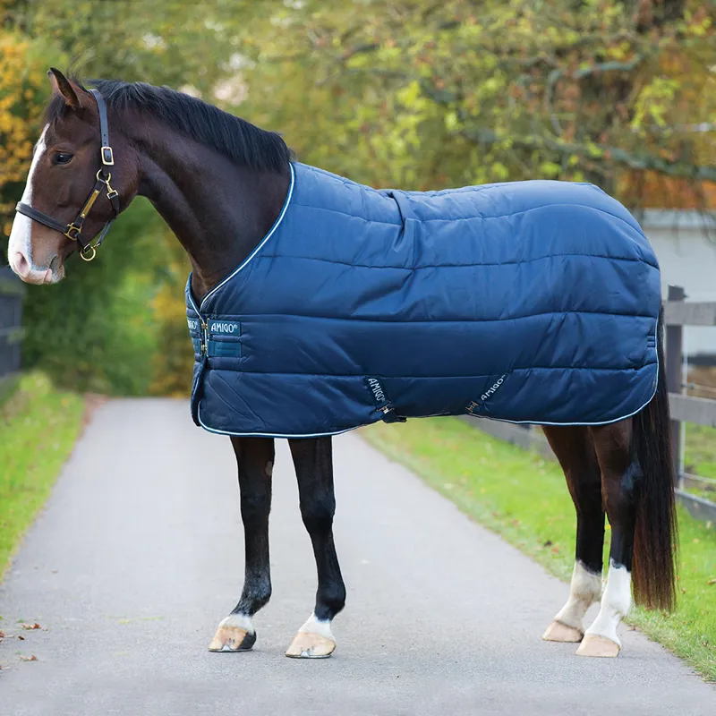 Horseware Amigo 100g Insulator Rug - Navy/Navy/White