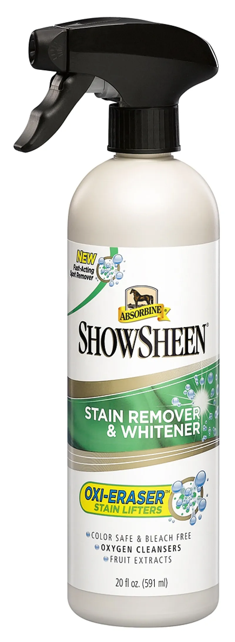 Absorbine ShowSheen Stain Remover and Whitener Spray - 591ml
