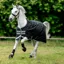 Horseware Amigo Bravo 12 Original 100g Turnout Rug - Black/Titanium Grey Silver