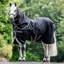 Horseware Amigo Bravo 12 Plus Bundle Turnout Rug - 50g Outer with 100g and 200g Liner - Black/Titanium Grey Silver