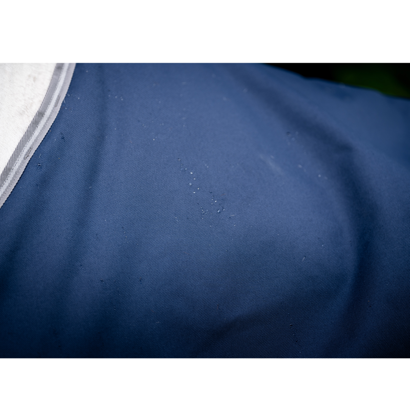Horseware Amigo Bravo 12 XL Original Medium 250g Turnout Rug - Navy/Titanium Grey Silver-5