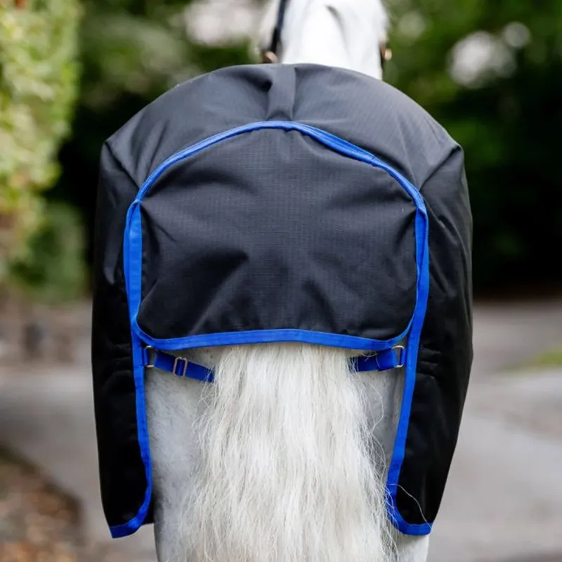 Horseware Amigo Ripstop 900 0g Turnout Rug - Black/Classic Blue-3