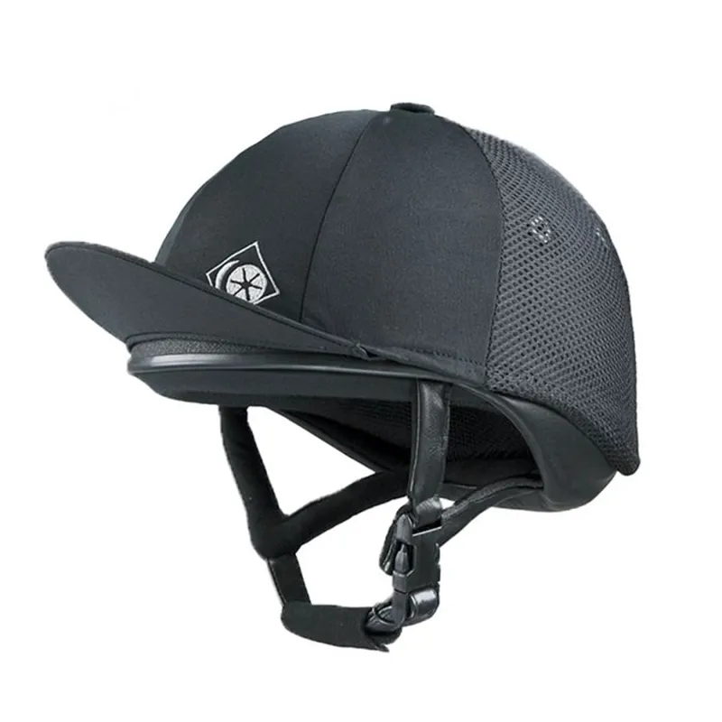 Charles Owen J3 Jockey Skull - Black