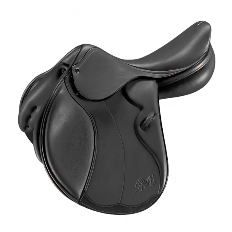 Equipe Synergy Special MonoFlap Jump Saddle 17 +1 - Black