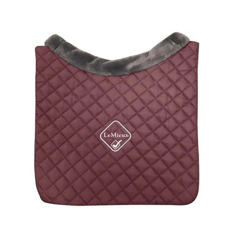 LeMieux Lustre Rug Bib - Burgundy