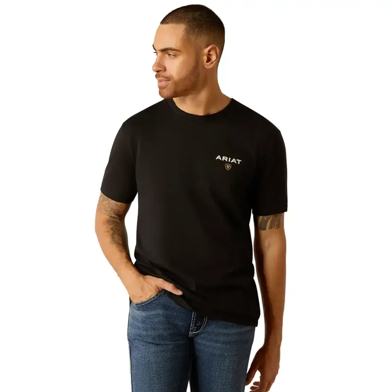 Ariat Men's Ariat American Rancher T-Shirt - Black
