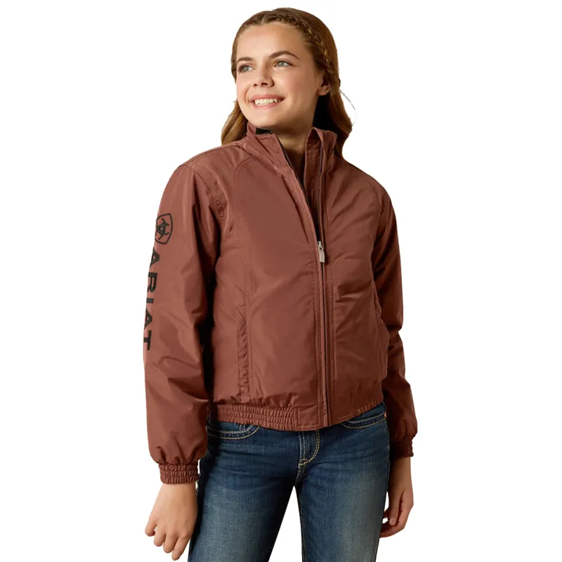 Ariat Youth Stable Insulated Jacket - Marron