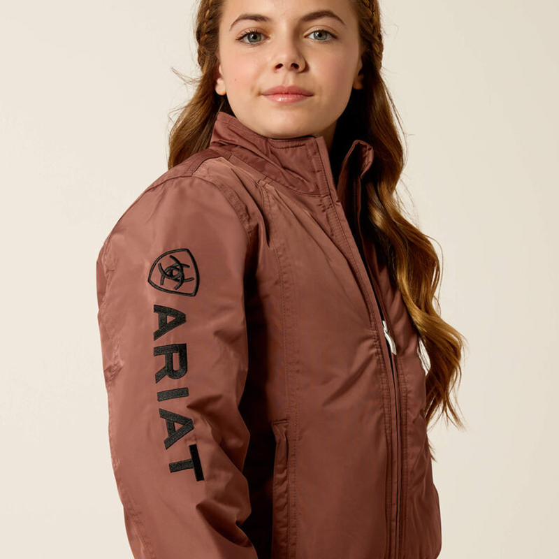 Ariat Youth Stable Insulated Jacket - Marron-2