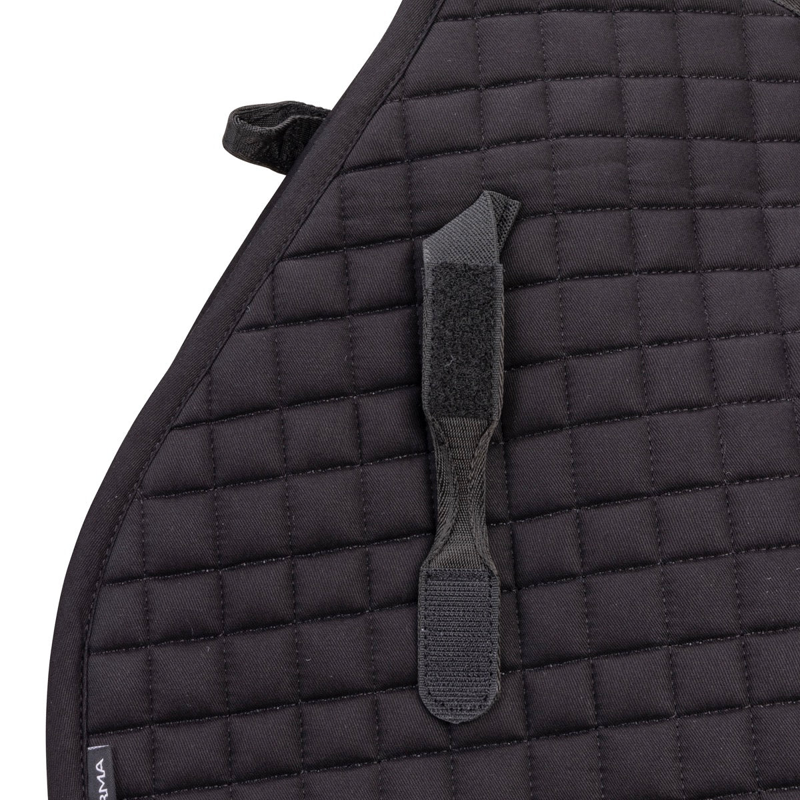 Shires ARMA Deluxe Cotton Jump Saddlecloth - Black-2