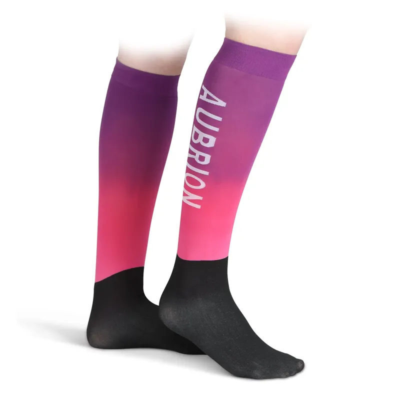 Aubrion Abbey Socks - Pink