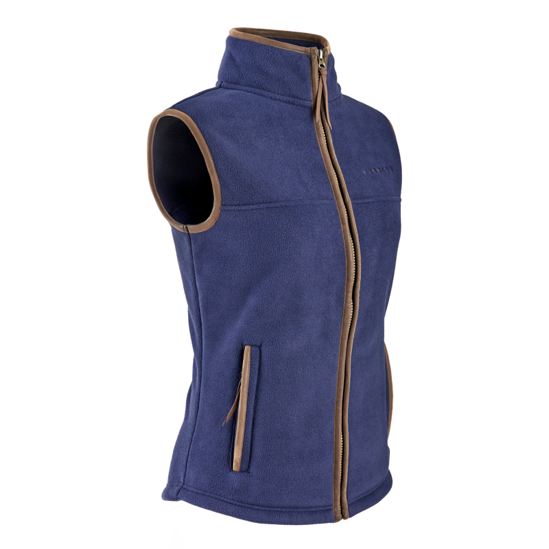 Aubrion Young Rider Core Fleece Gilet - Navy-2