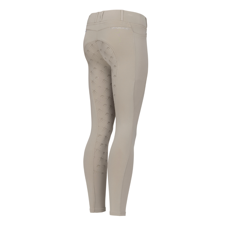 Aubrion Young Rider Optima LX Riding Tights - Beige-3