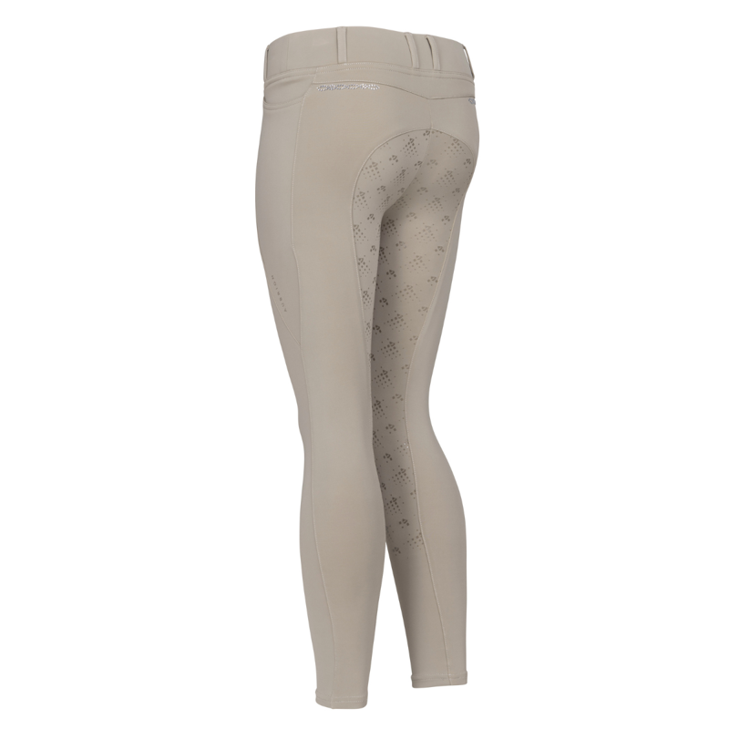 Aubrion Young Rider Optima LX Riding Tights - Beige-1